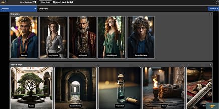 Task 03 — storyboard overview and scene refinement