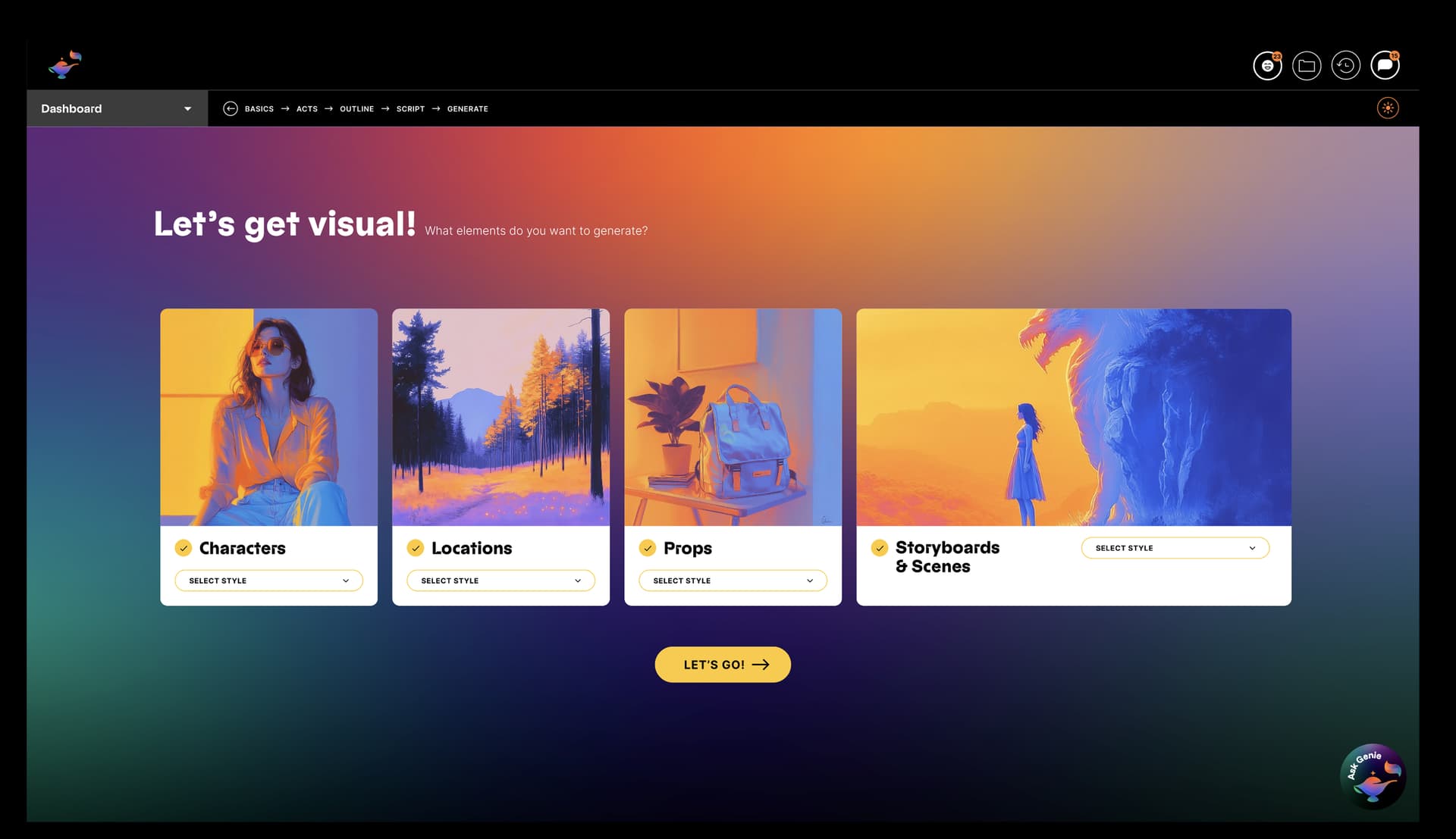 Updated visual design language